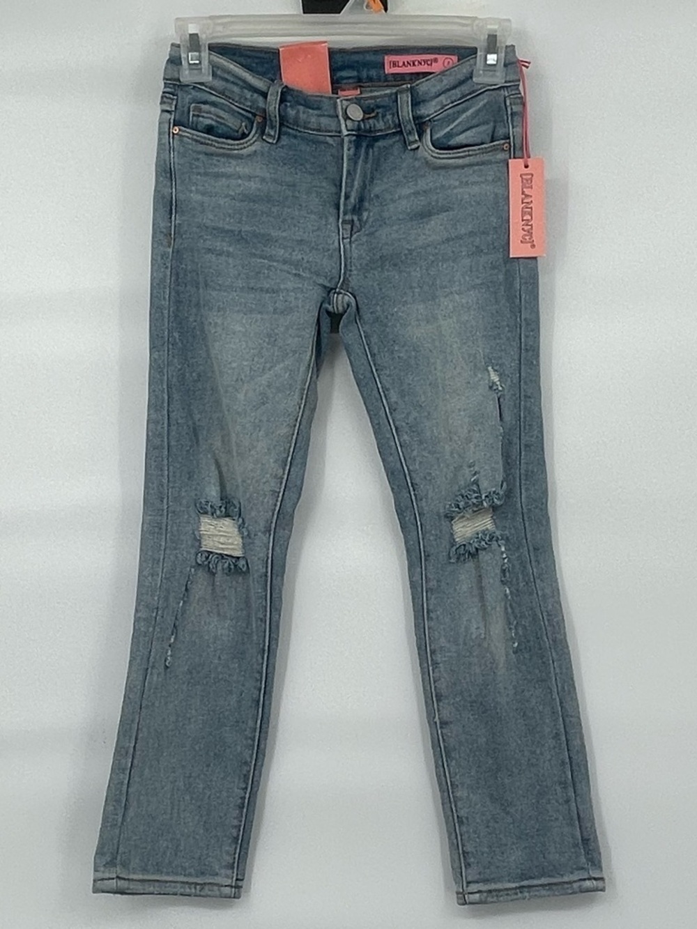 Blank NYC NWT light wash distressed denim skinny jeans